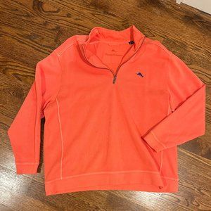 Tommy Bahama Quarter Zip Pullover Size XXL